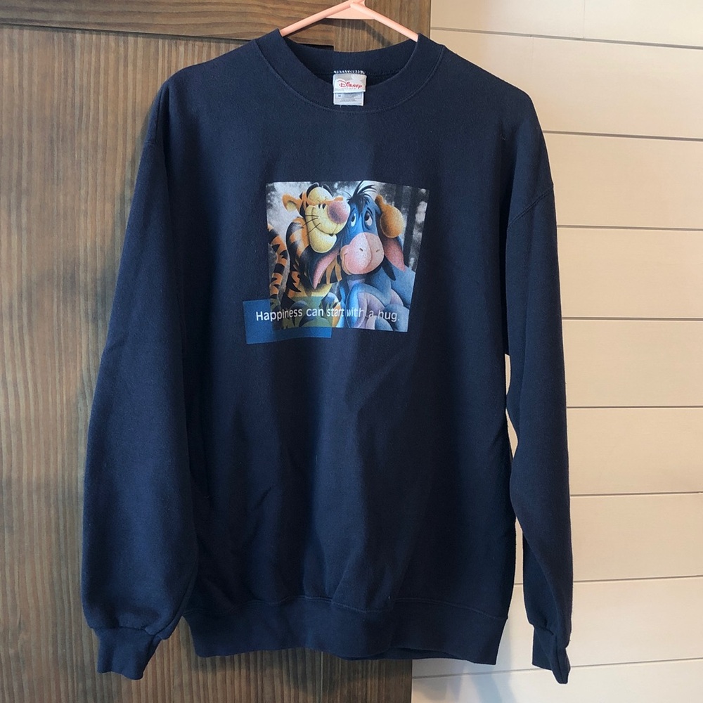 Vintage Disney Tigger Eeyore Hug Sweatshirt